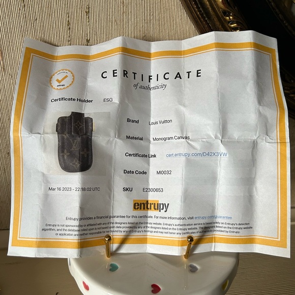 Louis Vuitton Etui Phone Holder Euc - Picture 3 of 9